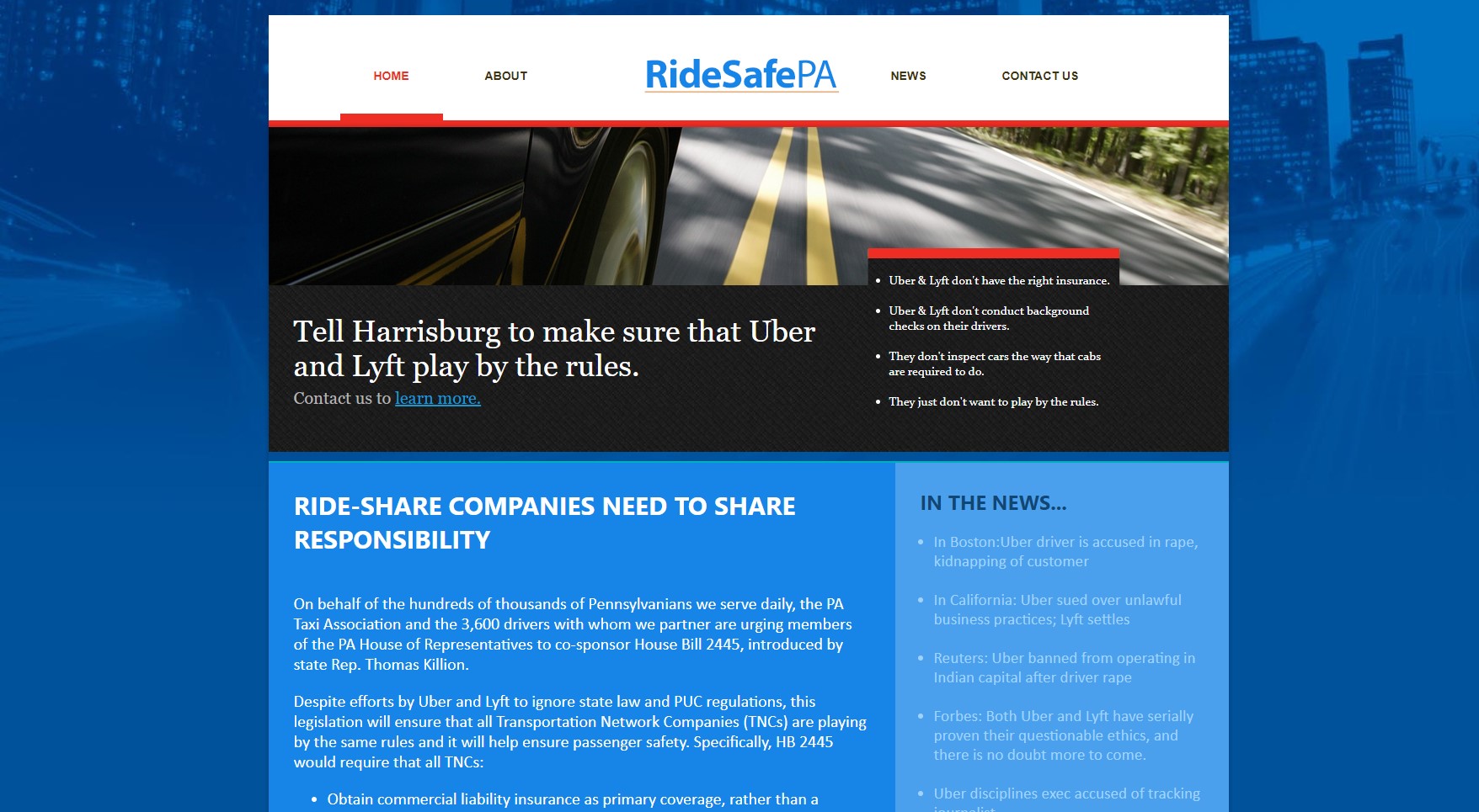 Ride Safe Pennsylvania